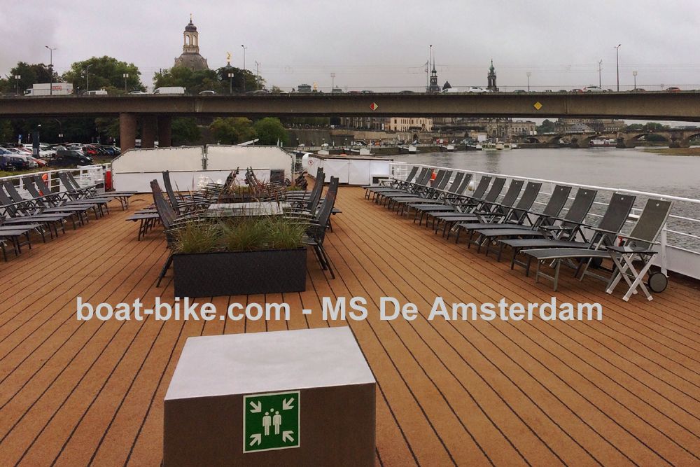MS De Amsterdam - sunroof