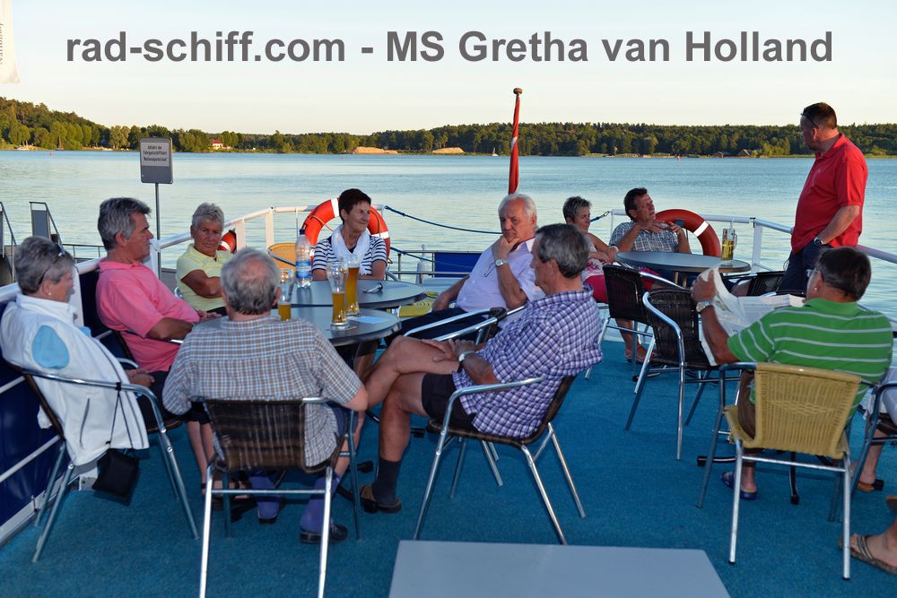 MS Gretha van Holland - Sonnendeck