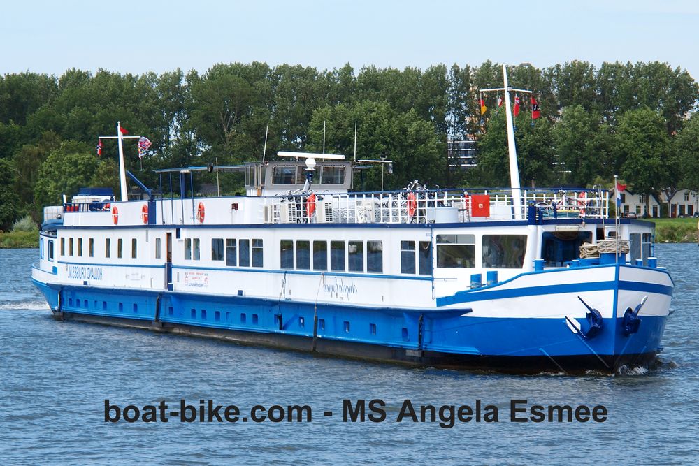 Boat and Bike - MS Angela Esmee