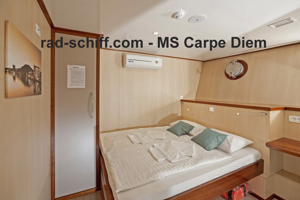 MS Carpe Diem - Doppelkabine Unterdeck