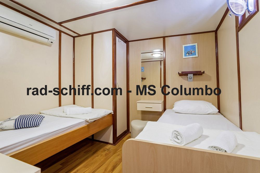 MS Columbo - Hauptdeckkabine