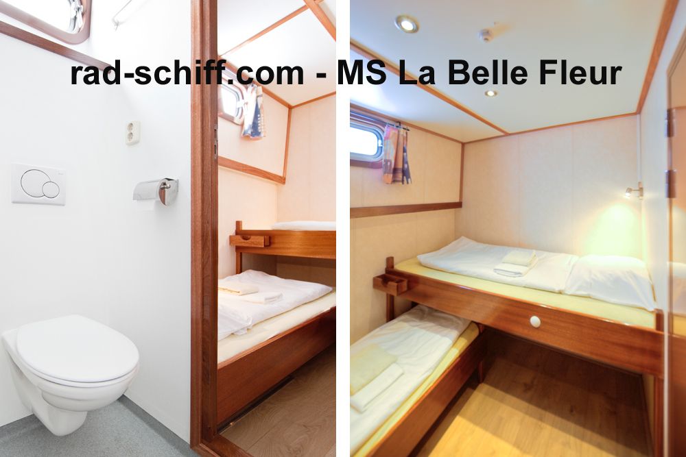 MS La Belle Fleur - Kabinen