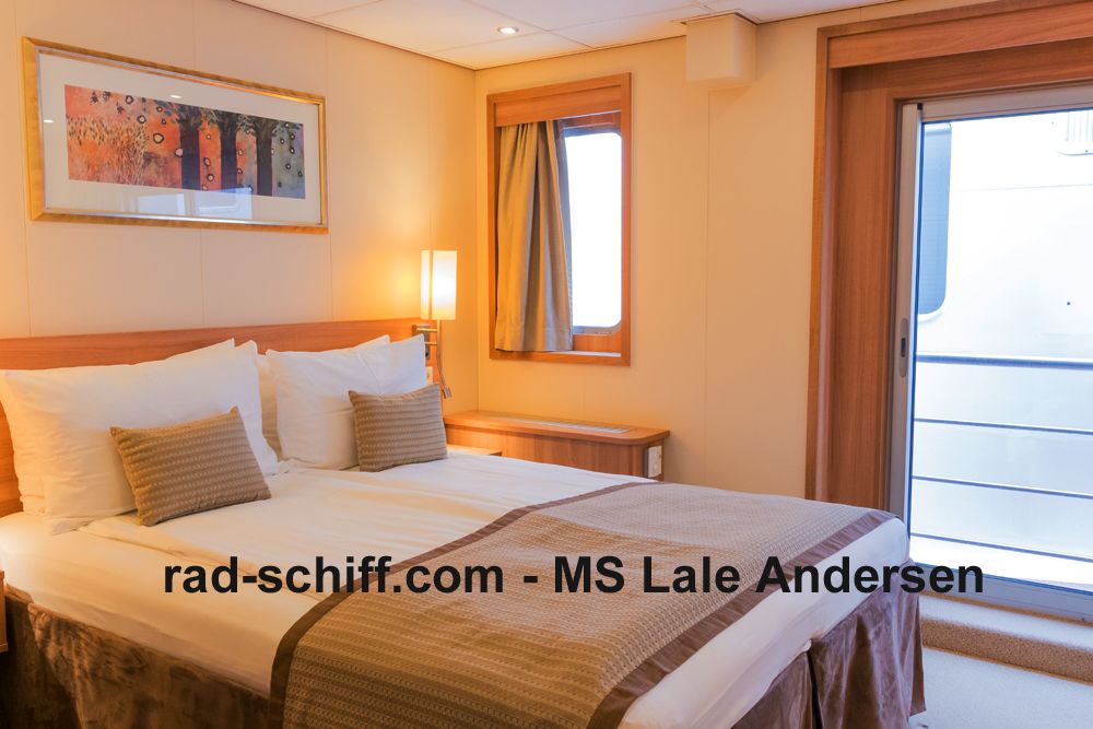 MS Lale Andersen - Suite auf dem Oberdeck