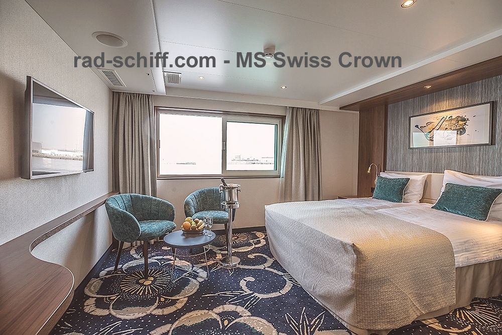 MS Swiss Crown - Mini-Suite Mitteldeck