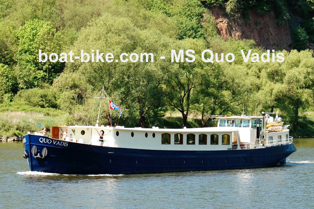 Boat & bike - MS Quo Vadis