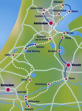 Best of Holland - map